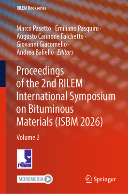 Proceedings of the 2nd Rilem International Symposium on Bituminous Materials (Isbm 2026): Volume 2-cover