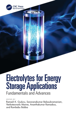 Electrolytes for Energy Storage Applications: Fundamentals and Advances-cover