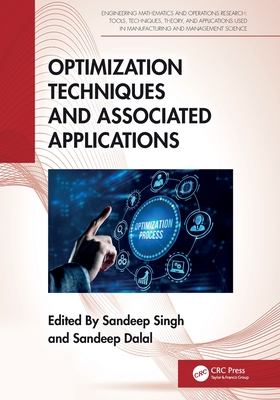 Optimization Techniques and Associated Applications-cover