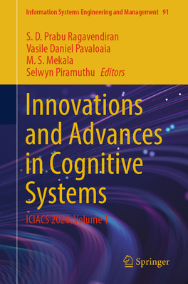 Innovations and Advances in Cognitive Systems: Iciacs 2026, Volume 1-cover