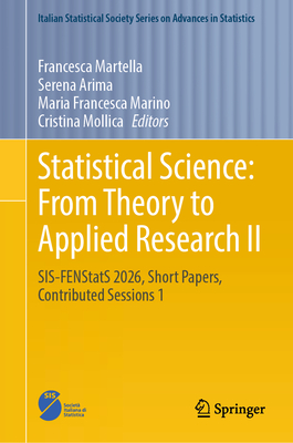 Statistical Science: From Theory to Applied Research II: Sis-Fenstats 2026, Short Papers, Contributed Sessions 1-cover