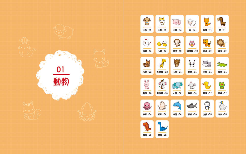小朋友畫畫百寶箱(暢銷增量版)：可愛滿點，這樣畫圖超簡單！-preview-1