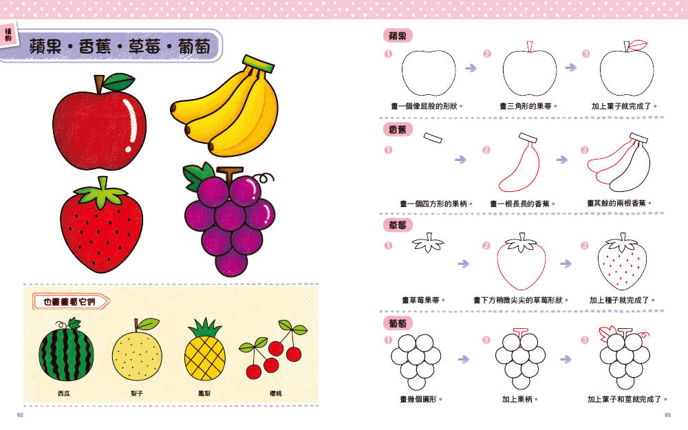 小朋友畫畫百寶箱(暢銷增量版)：可愛滿點，這樣畫圖超簡單！-preview-6