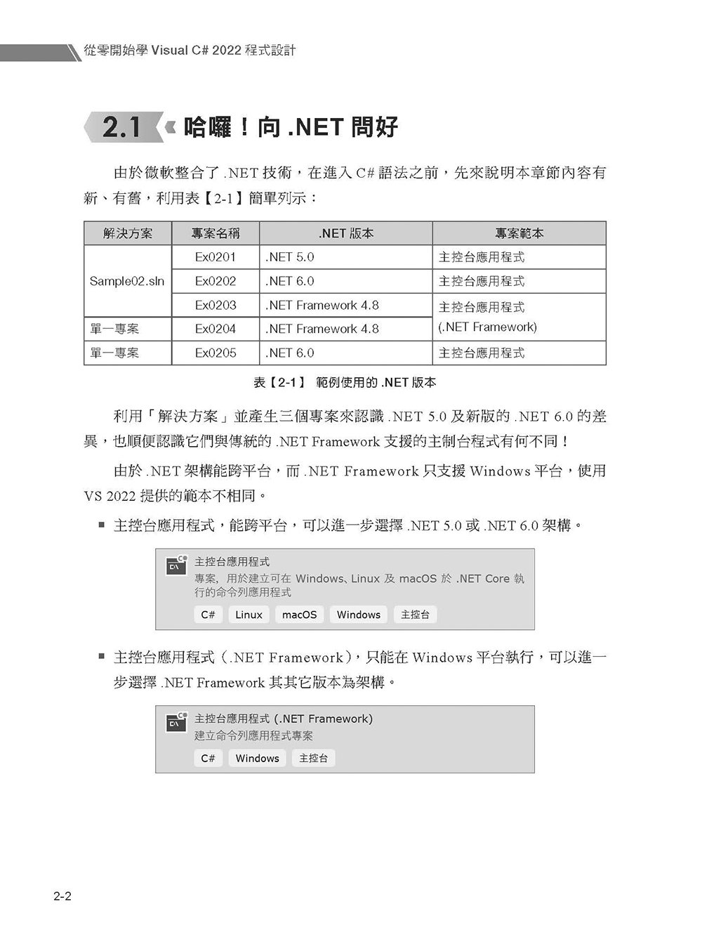 從零開始學 Visual C# 2022 程式設計, 4/e (暢銷回饋版)-preview-3