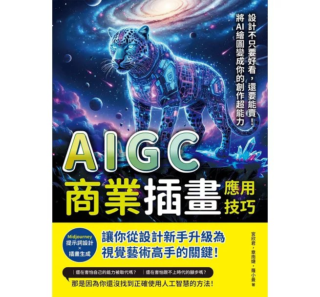 AIGC商業插畫應用技巧：Midjourney提示詞設計×插畫生成……從設計新手升級為視覺藝術高手的關鍵-preview-1