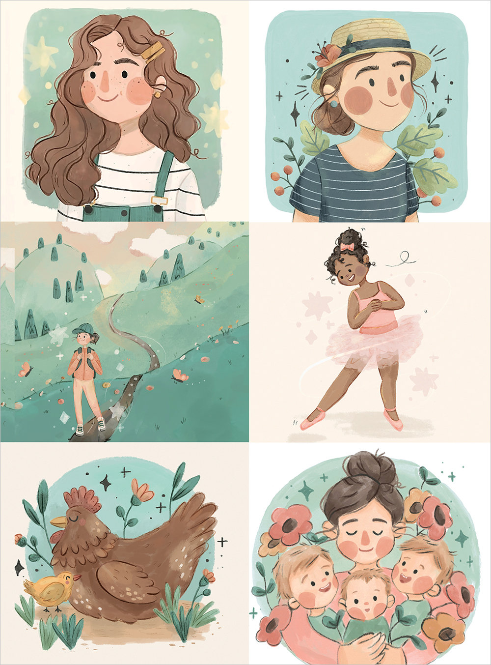 教你用 Procreate 畫可愛插畫!最適合新手的 iPad 電繪插畫課:水彩 / 粉彩 / 繪本風格一次學會-preview-2