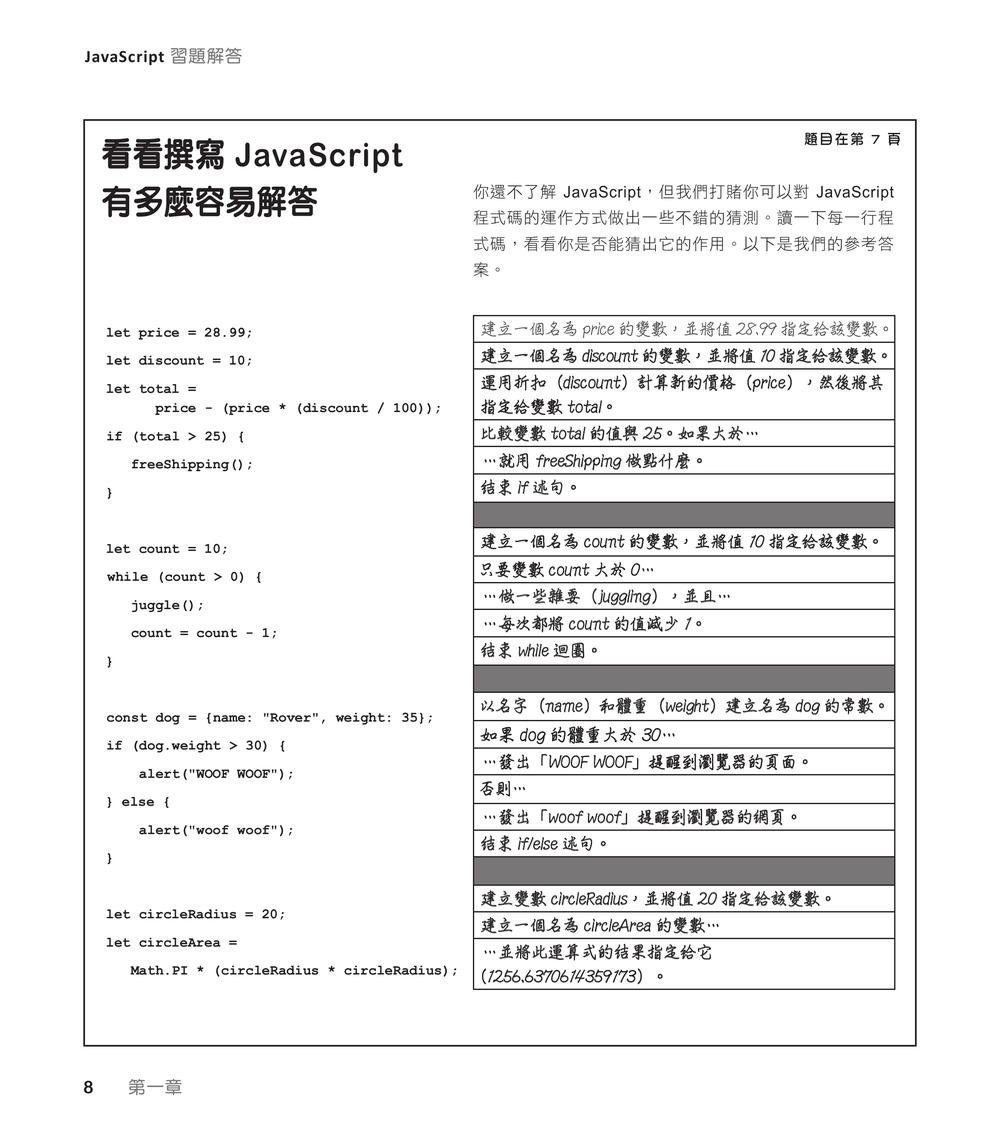 深入淺出 JavaScript 程式設計, 2/e (Head First JavaScript Programming: A Learner's Guide to Modern JavaScript, 2/e)-preview-4