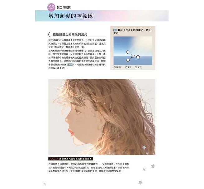 Girls lighting illustrations唯美風格的少女插畫光影繪製技巧-preview-11