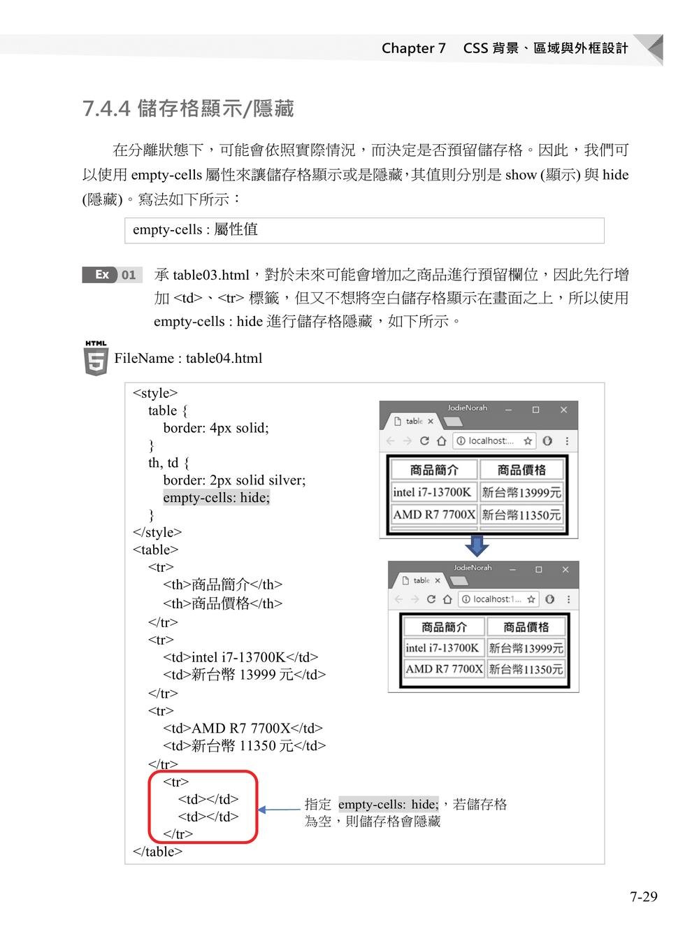 跟著實務學習 HTML、CSS、JavaScript、Bootstrap、jQuery 網頁設計 (含ITS HTML&CSS國際認證模擬試題)-preview-4