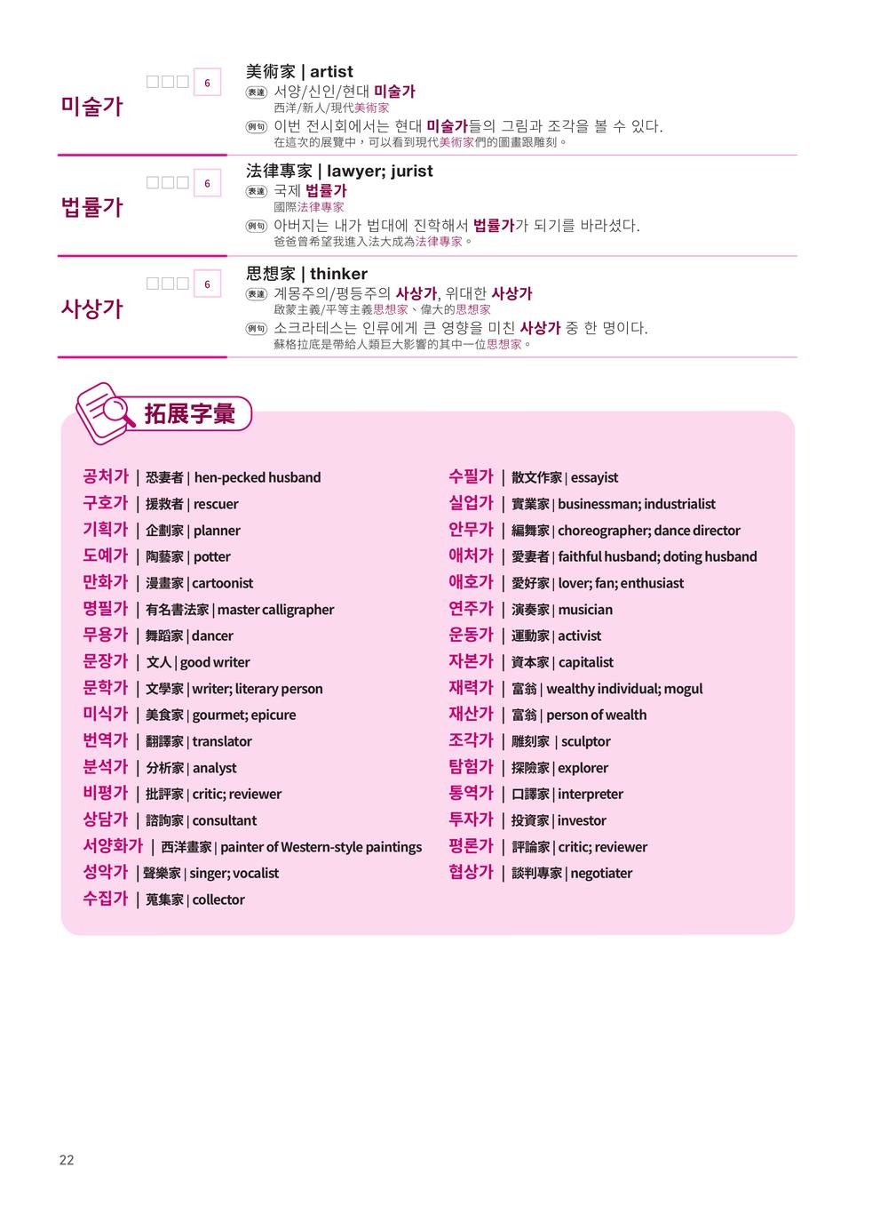 用單字形成原理與心智圖破解韓語詞彙 (I)：TOPIK 韓檢、韓國語教育標準與生活應用字彙最強蒐錄-preview-7