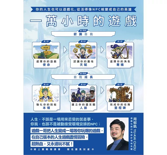 一萬小時的遊戲：你的人生也可以遊戲化，從活得像NPC蛻變成自己的英雄-preview-1