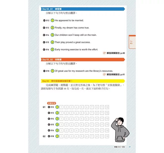 1本就通！高中英文文法 ：一個月完成！最有效率學完升大學必備文法（附音檔下載QR碼）-preview-19