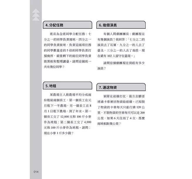 直覺失準!破解日常的邏輯迷思:資訊判讀×條件整合×結果檢驗,460道題目抽絲剝繭,在多重線索中建立清晰判斷-preview-7
