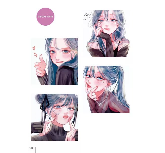少女の表情繪製技巧:動作‧姿勢‧情感表現篇-preview-10
