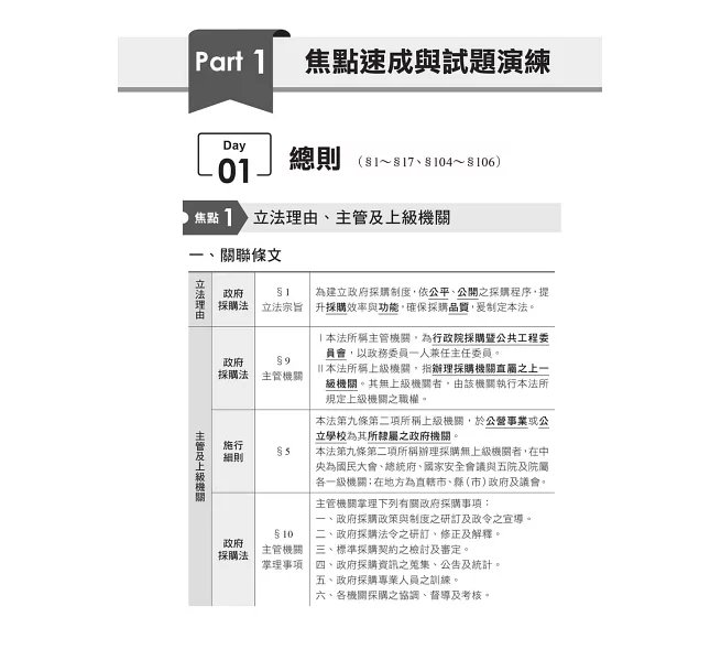 2027【10天完全攻略政府採購法】政府採購法10日速成(六版)(經濟部/台電/捷運/台酒/鐵路特考)-preview-2