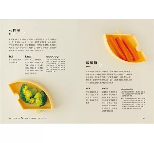 原味太太的寶寶手指食物：6個月開始就能自己吃！自製好抓握、營養多樣化的72道副食品，讓孩子在BLW中探索五感，快樂吃、健康成長！-preview-11