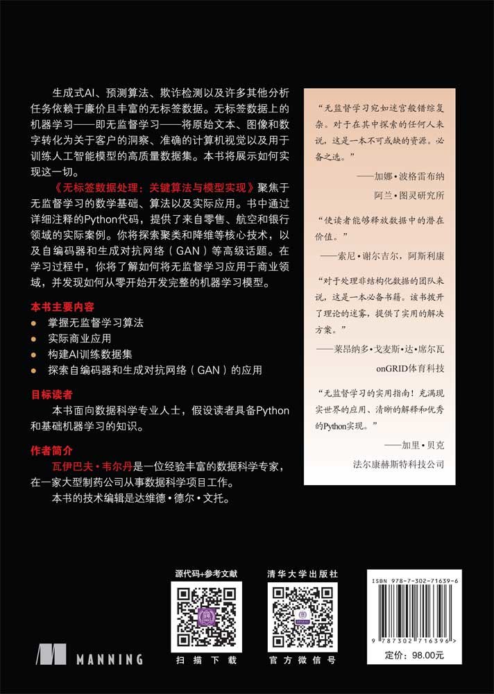 無標簽數據處理:關鍵算法與模型實現-preview-2