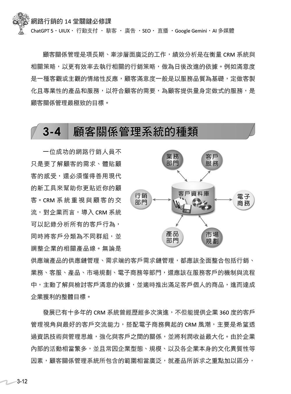 網路行銷的 14堂關鍵必修課:ChatGPT 5 • UI/UX • 行動支付 • 駭客 • 廣告 • SEO • 直播 • Google Gemini • AI 多媒體, 4/e (暢銷回饋版)-preview-4