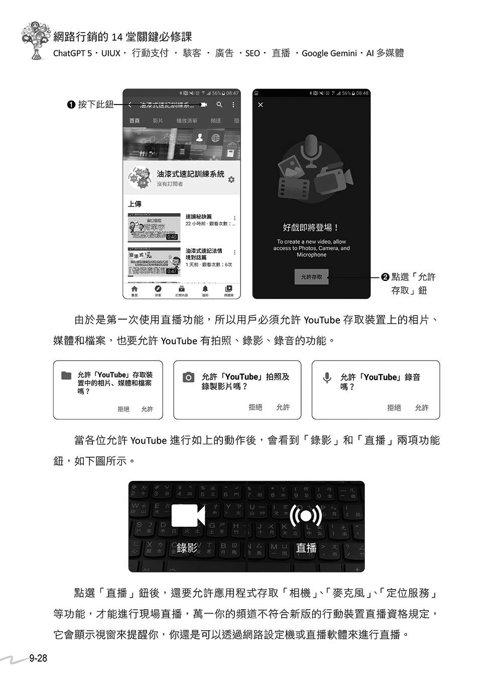 網路行銷的 14堂關鍵必修課:ChatGPT 5 • UI/UX • 行動支付 • 駭客 • 廣告 • SEO • 直播 • Google Gemini • AI 多媒體, 4/e (暢銷回饋版)-preview-11