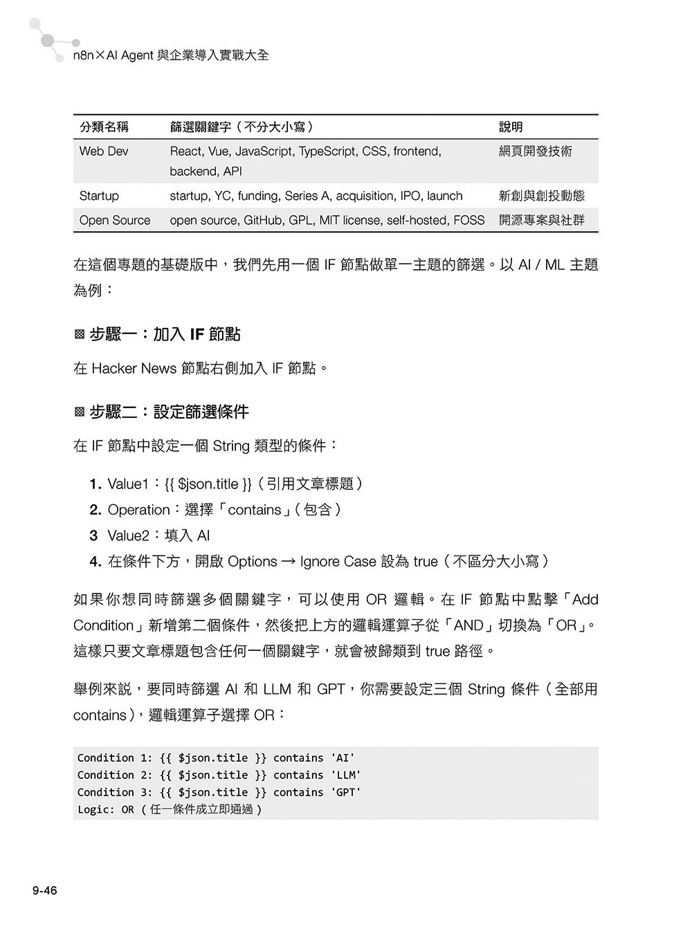 n8n x AI Agent 與企業導入實戰大全【基礎篇】:零基礎入門 x API 串接 x 自動化工作流程設計 x 商業專題實作-preview-8