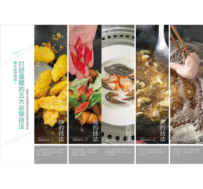 金牌團隊不藏私的中餐烹調全工法 :炒燒蒸煮炸X溜煎燴拌漬,1500張圖教你輕鬆做出經典美味!-preview-2