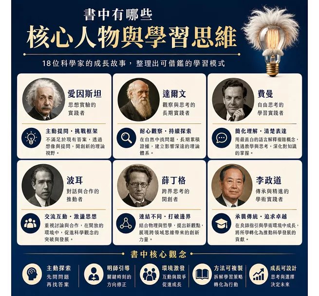 從來沒有天賦優越,18位知名科學家的學習思維: 笛卡爾、達爾文、愛因斯坦……你也可以培養出屬於自己的天才思考-preview-3