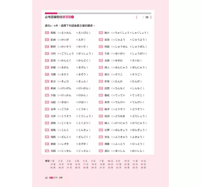 日語檢定JLPT N1題庫大全: 收錄歷年真正考過的單字、文法,1226最新趨勢練習題+2回實戰模擬考試!(雙書裝 + 附QR碼線上音檔隨刷隨聽)-preview-3