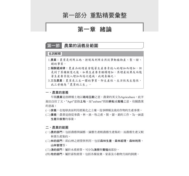 2027【收錄最新試題及解析】農業概論(農會招考)-preview-2