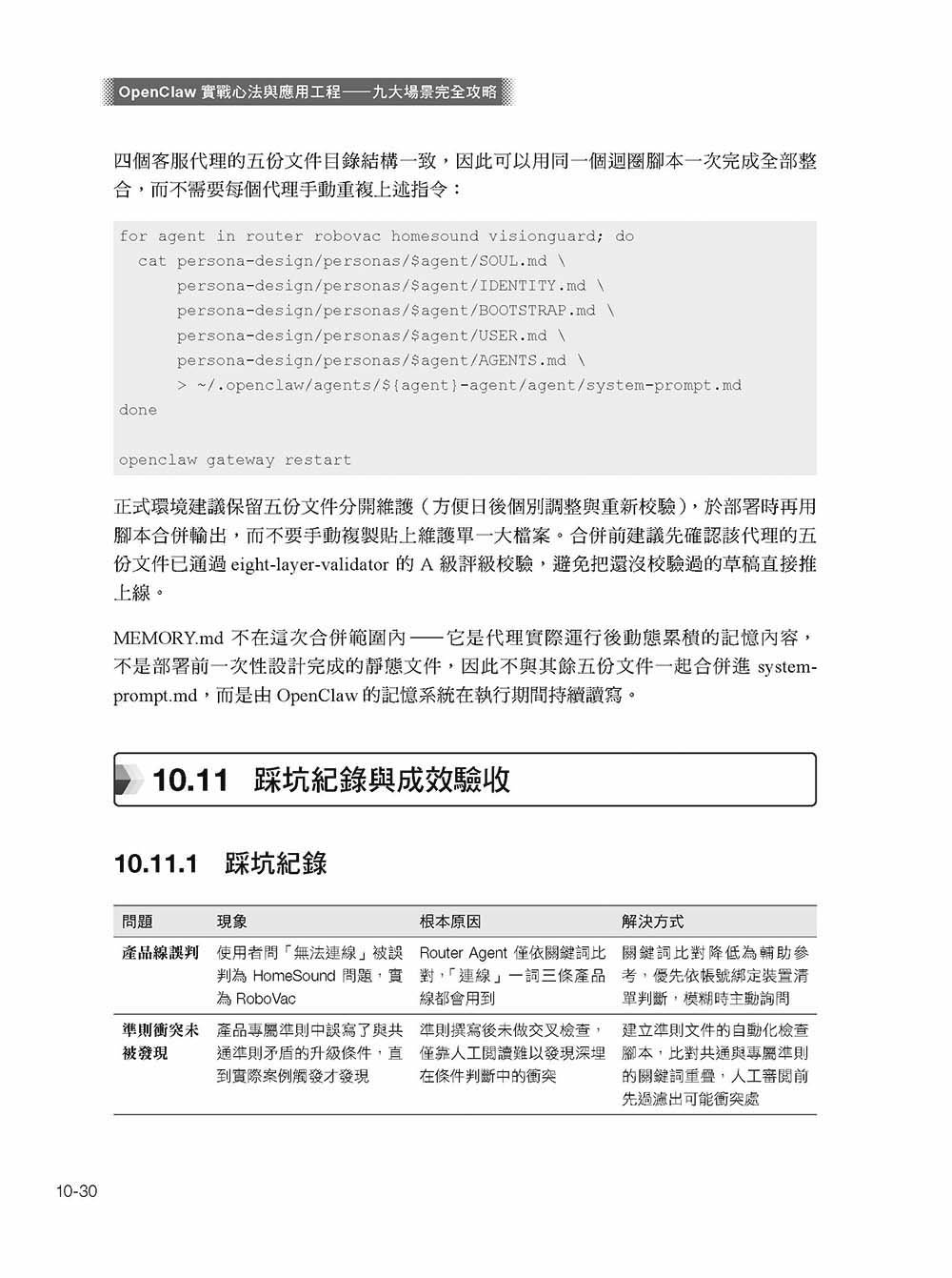 OpenClaw 實戰心法與應用工程—九大場景完全攻略:運作、設計理念、養成心法、企業九大場景、1+N(虛擬團隊化)-preview-14