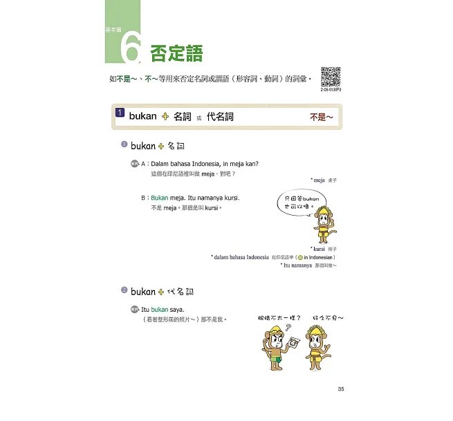 我的第一本印尼語文法【例句音檔加錄升級版】:超詳細文法解講一看就懂,自學教學都適用!-preview-7