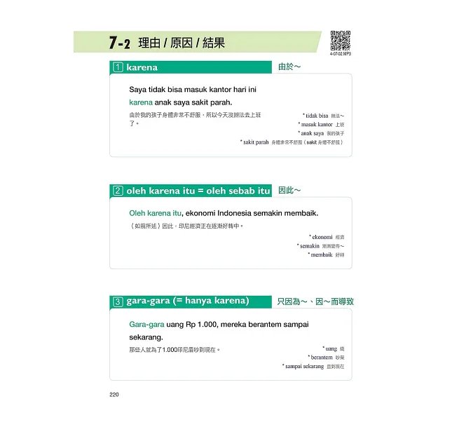 我的第一本印尼語文法【例句音檔加錄升級版】:超詳細文法解講一看就懂,自學教學都適用!-preview-13