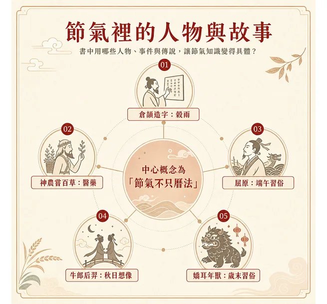句芒至年獸,從立春到大寒的二十四種奇談:倉頡造字、王冕畫荷、林教頭夜宿山神廟,二十四節氣裡不只神話,更有人間歷史-preview-3