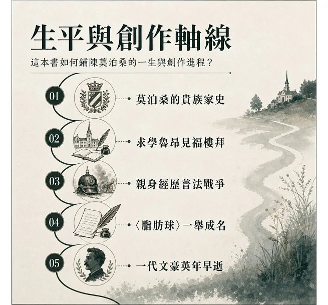 莫泊桑:從《脂肪球》到《一生》,寫實大師眼裡的法蘭西眾生相-preview-4