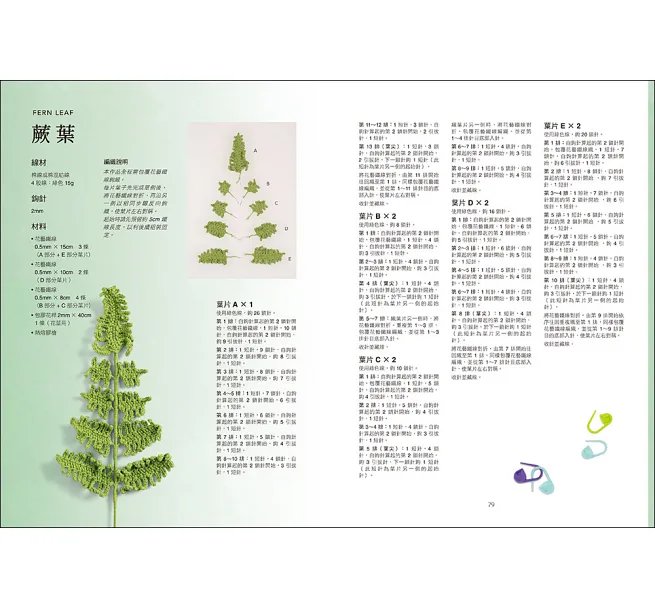 鉤織立體花束入門書:35款手作花卉與襯葉植物的鉤針編織圖案與技法全集-preview-7