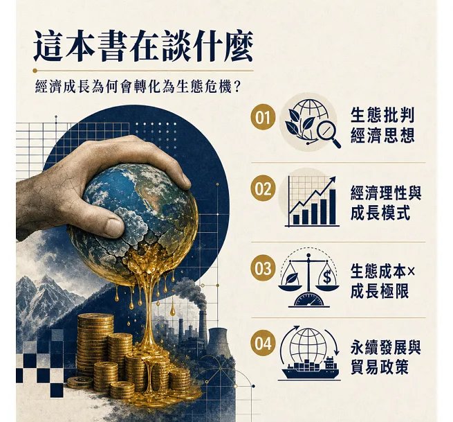 經濟成長理論的生態批判:經濟理性、成長模式、全球貿易……從古典政治經濟學到當代生態經濟問題的理論演變-preview-2