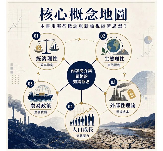 經濟成長理論的生態批判:經濟理性、成長模式、全球貿易……從古典政治經濟學到當代生態經濟問題的理論演變-preview-3