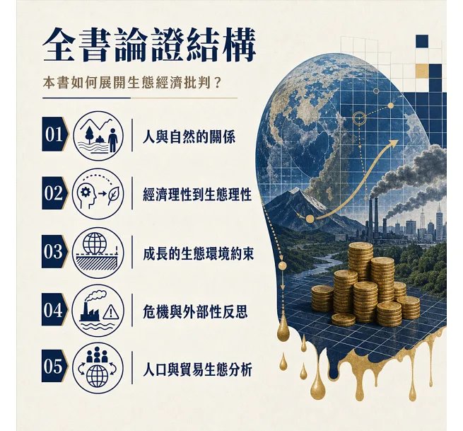 經濟成長理論的生態批判:經濟理性、成長模式、全球貿易……從古典政治經濟學到當代生態經濟問題的理論演變-preview-4