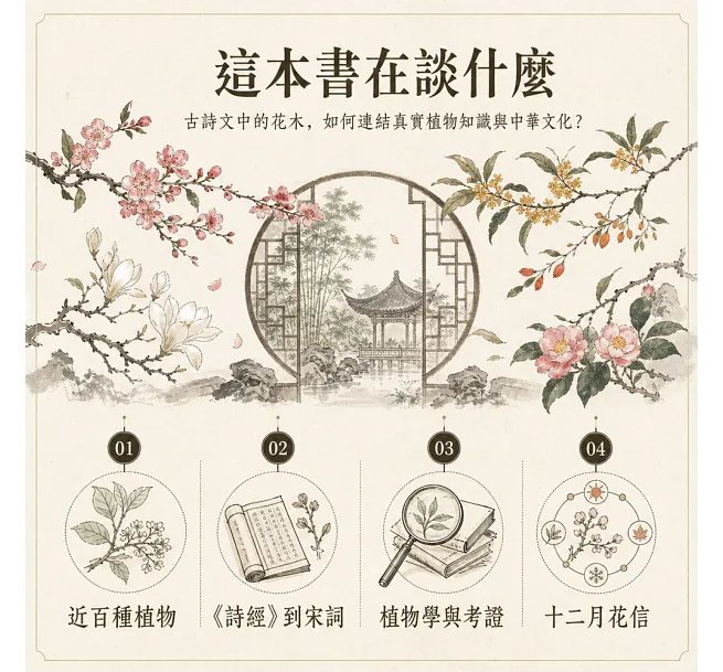 花開四季,從古詩文中賞花:從《詩經》到宋詞,解密近百種植物的經典意象與博物知識-preview-2