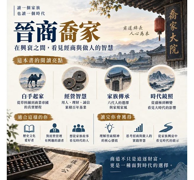 晉商喬家,從草料鋪到商業帝國:從乾隆年間走口外創業到近代商業環境巨變,完整展現喬氏家族六代人的財富累積、家業傳承-preview-5