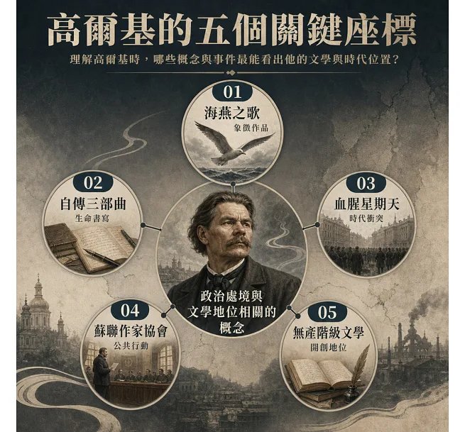 高爾基:在痛苦中高唱海燕之歌,改變俄羅斯文壇的革命巨人-preview-3