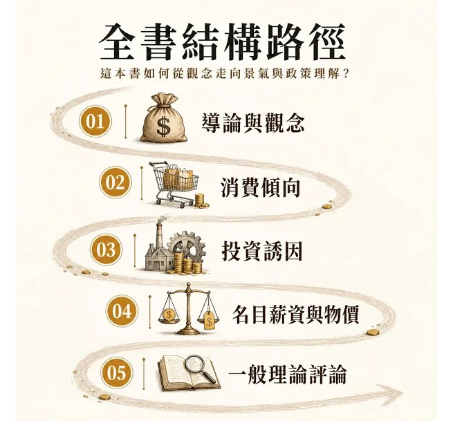 當未來不值得投資,凱因斯看見的景氣真相:消費×儲蓄×投資×貨幣,從有效需求、失業到景氣循環,看懂資金充裕為什麼仍換不來工作與成長-preview-4