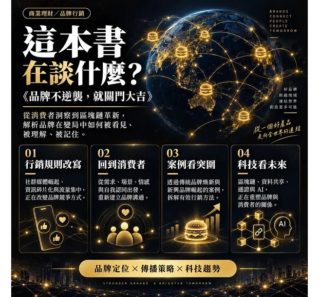 品牌不逆襲,就關門大吉(修訂版):從大麥克身上學到區塊鏈行銷術-preview-2