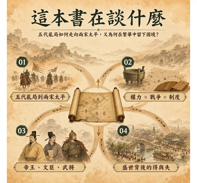 江山易主,五代十國與宋的那些人那些事:石敬瑭、李存勗、趙匡胤、李煜、岳飛、趙構……從五代十國到兩宋興亡,透過帝王、文臣與武將的命運,看繁華盛世背後的人事無常-preview-2