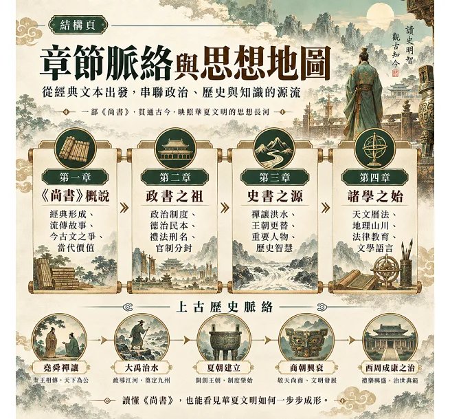 《尚書》與華夏之始,政治、歷史與諸學源流:溯源文明×解讀經典×鑑古知今,從王朝更替看思想、禮制與社會秩序的建立-preview-5