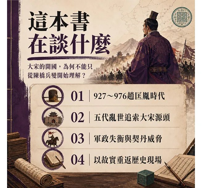 大宋開國誌──南征諸國與太祖定鼎:後唐內鬥×河東起兵×契丹南侵×後漢興亡……王朝輪番更替,武將與藩鎮共同塑造趙匡胤所處的亂世-preview-2
