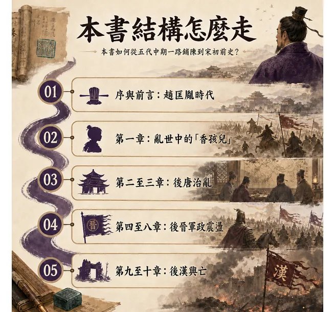 大宋開國誌──南征諸國與太祖定鼎:後唐內鬥×河東起兵×契丹南侵×後漢興亡……王朝輪番更替,武將與藩鎮共同塑造趙匡胤所處的亂世-preview-4