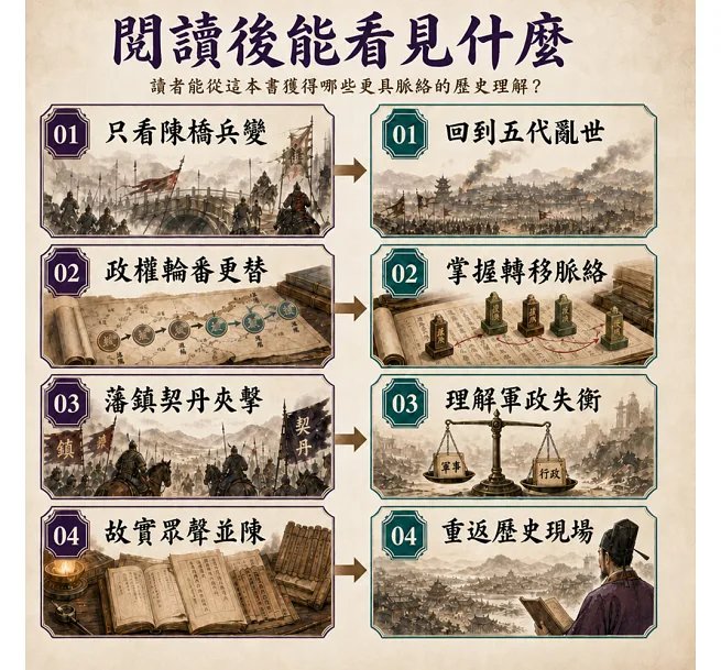 大宋開國誌──南征諸國與太祖定鼎:後唐內鬥×河東起兵×契丹南侵×後漢興亡……王朝輪番更替,武將與藩鎮共同塑造趙匡胤所處的亂世-preview-5