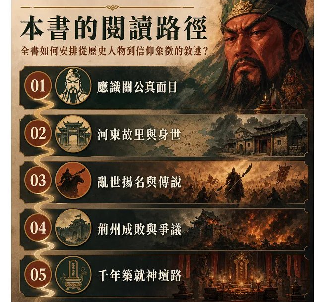 多面關公,走向華夏神壇的漫漫長路:從三國名將到千年武聖,重訪關羽的生平、功過與爭議,追索後世對「關公」形象的塑造與推崇-preview-4