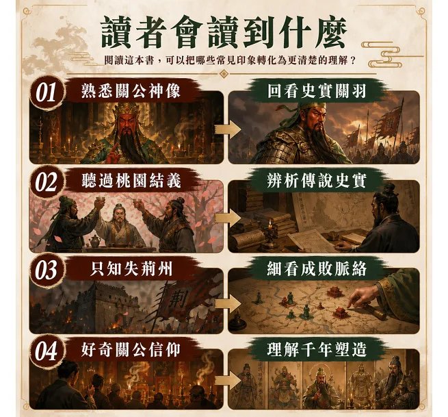 多面關公,走向華夏神壇的漫漫長路:從三國名將到千年武聖,重訪關羽的生平、功過與爭議,追索後世對「關公」形象的塑造與推崇-preview-5