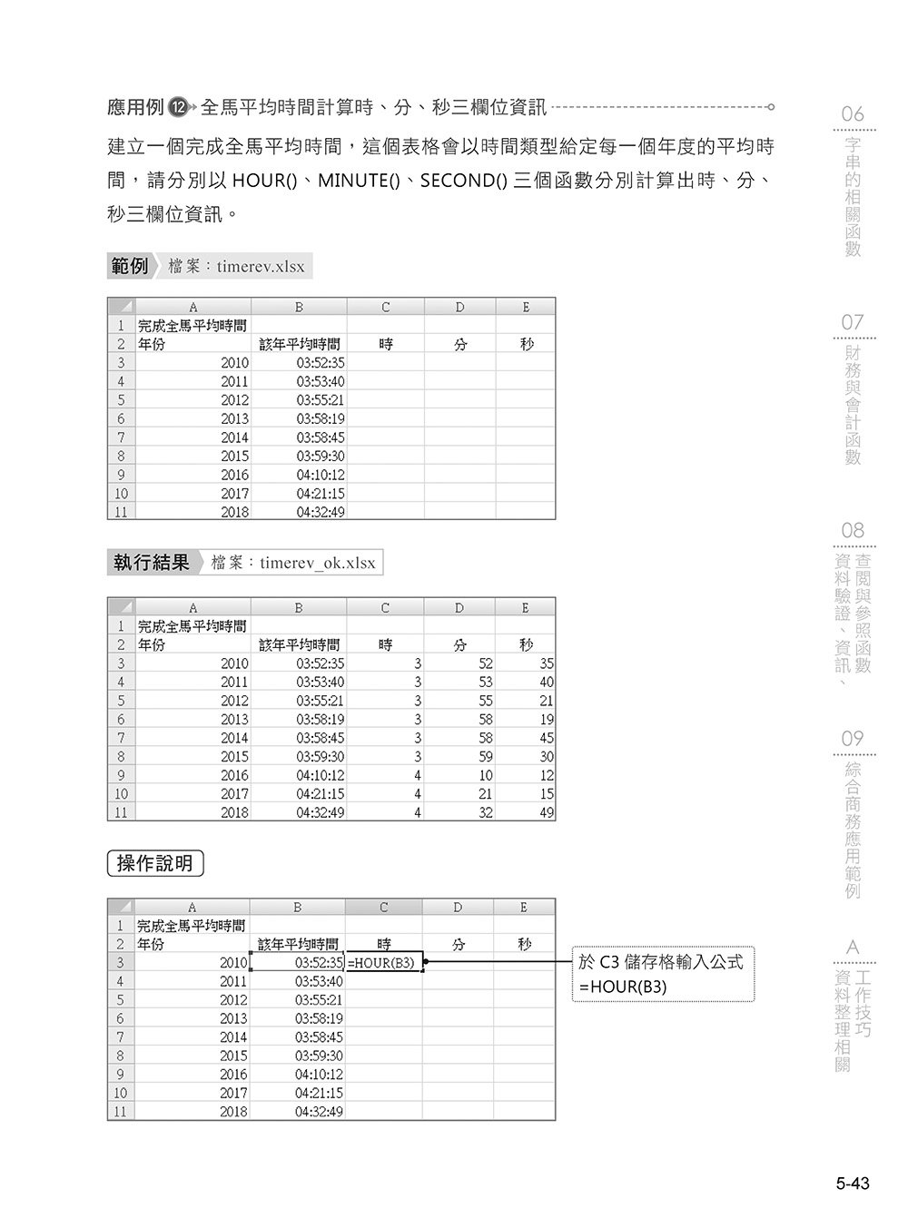 [精準活用祕笈] 超實用！提高數據整理、統計運算分析的 Excel 必備省時函數 (好評回饋版)	 -preview-9